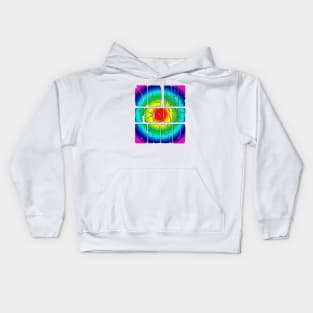 JCP Block Design - Rainbow Kids Hoodie